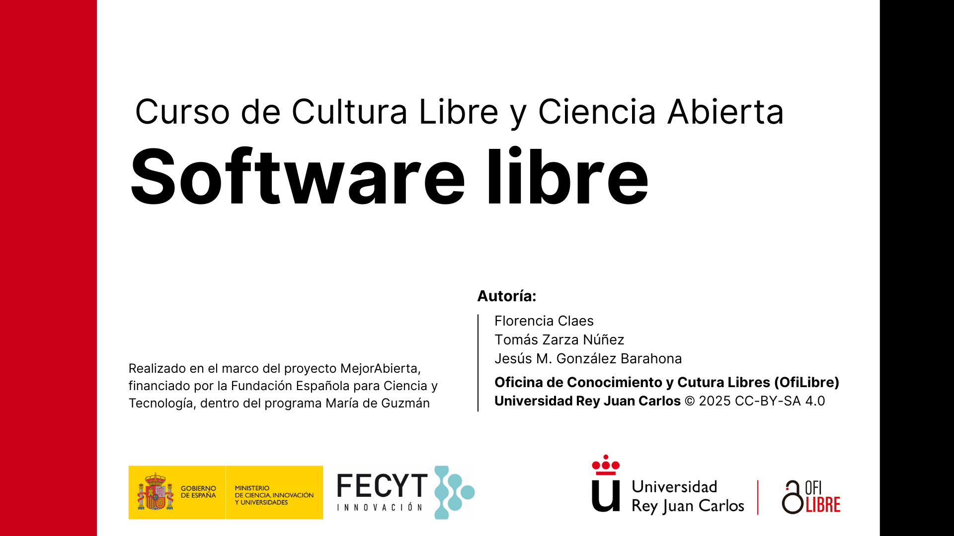 Tertulia sobre software libre